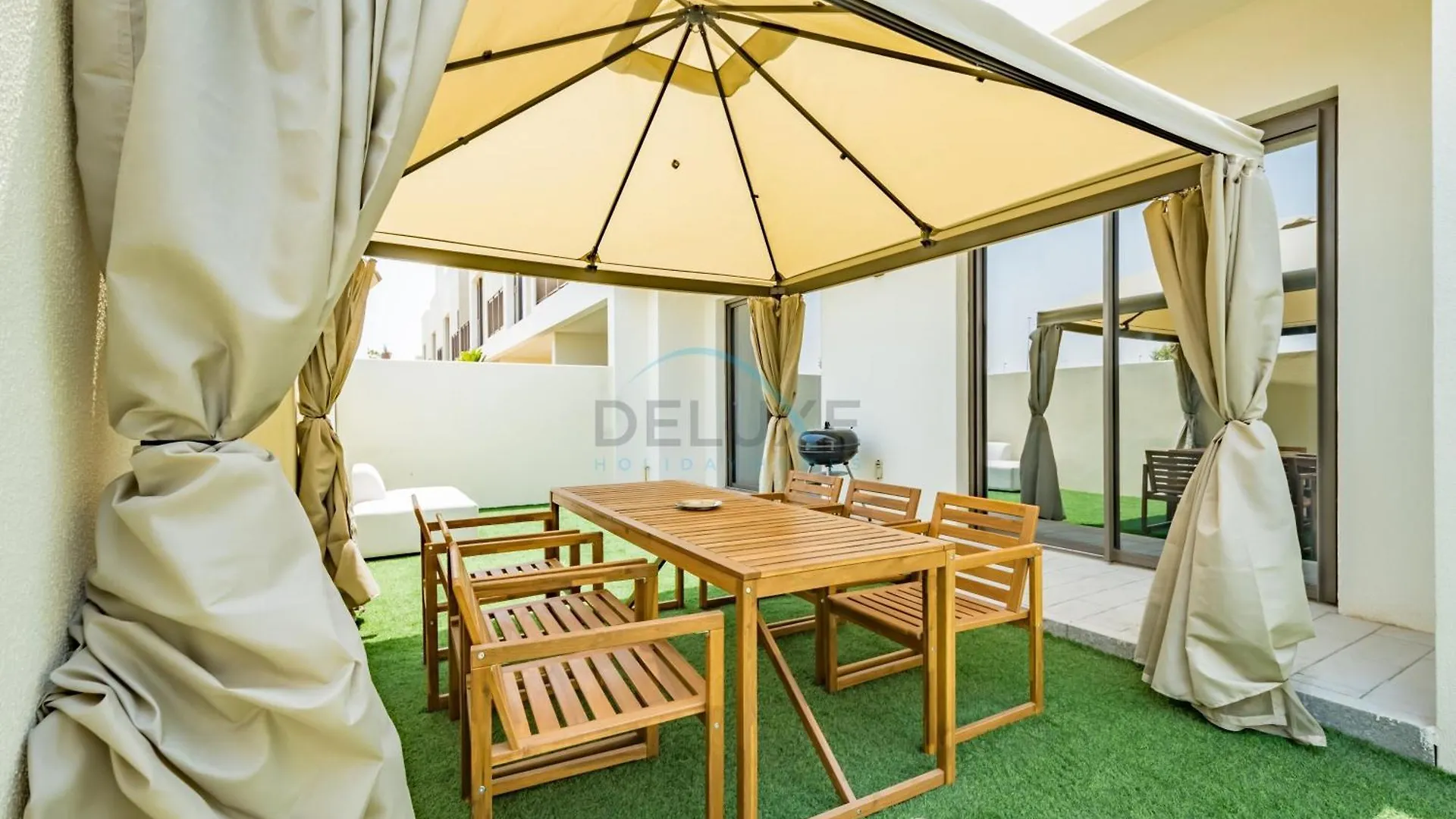 Apartment Conveniently Located Near Airport And Expo City 4Br Townhouse With Assistant Room At Parkside 2, Dubai South By Deluxe Holiday Homes United Arab Emirates
