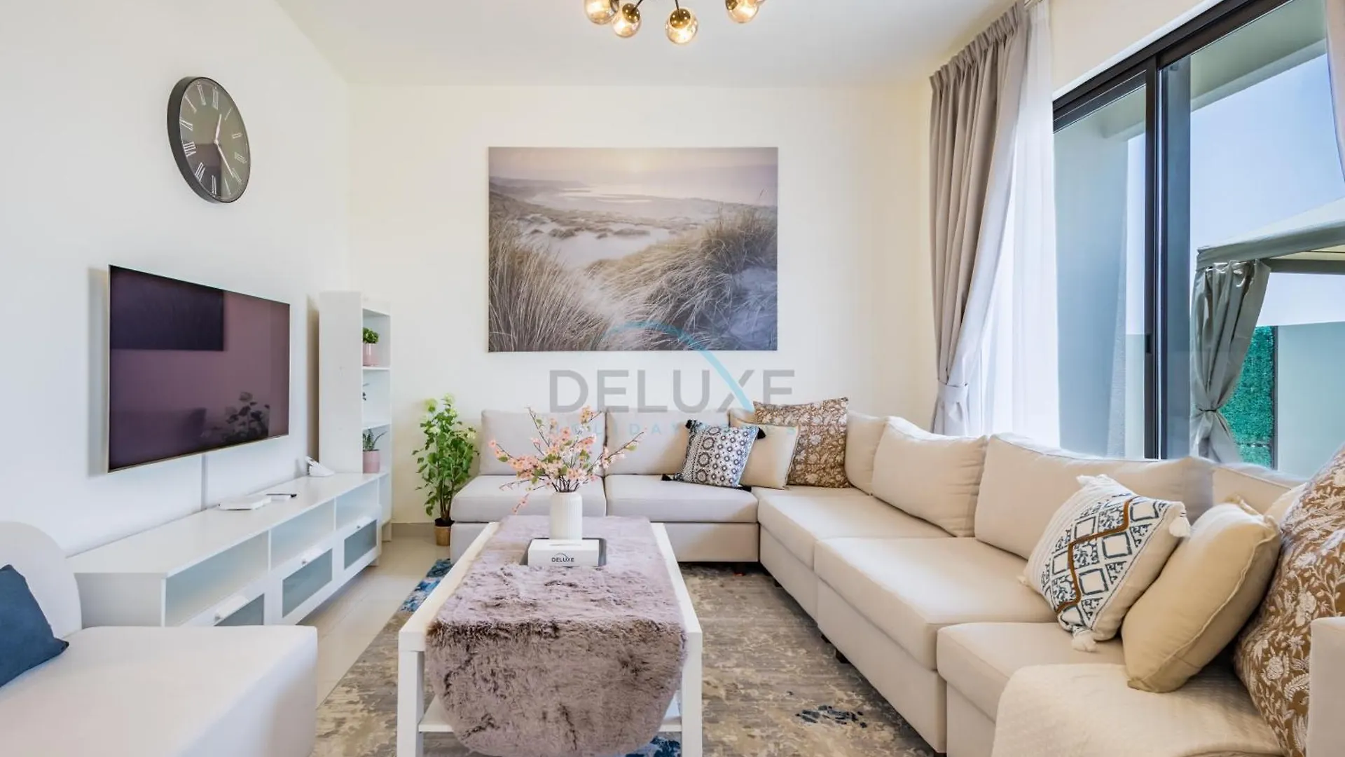Apartment Conveniently Located Near Airport And Expo City 4Br Townhouse With Assistant Room At Parkside 2, Dubai South By Deluxe Holiday Homes